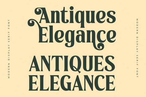 Mystical Timeless - Modern Vintage Display Font Letterena Studios 