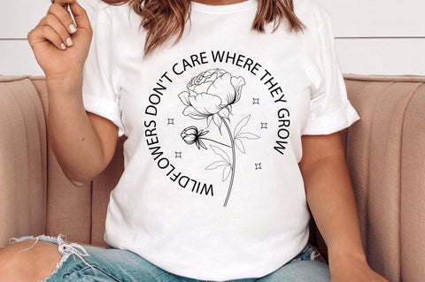 Mystical Wildflower SVG Bundle SVG Regulrcrative 