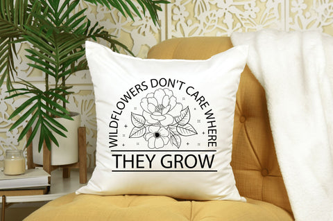 Mystical Wildflower SVG Bundle SVG Regulrcrative 