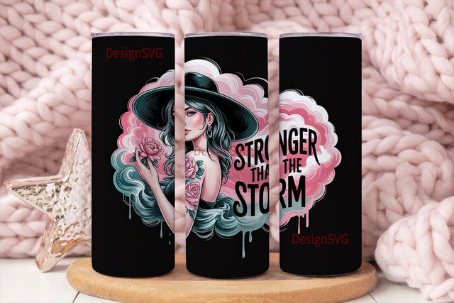 Mystical Witch 20oz Tumbler Wrap Sublimation DesignSVG 