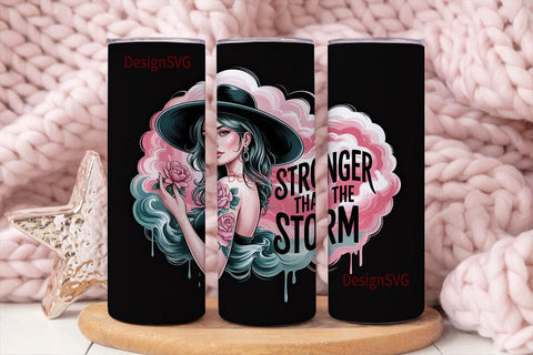 Mystical Witch 20oz Tumbler Wrap Sublimation DesignSVG 