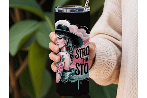 Mystical Witch 20oz Tumbler Wrap Sublimation DesignSVG 