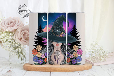 Mystical Witch Dreamcatcher 20oz Tumbler Sublimation sassyprint 