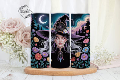 Mystical Witch Dreamcatcher 20oz Tumbler Sublimation sassyprint 
