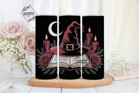Mystical Witchcraft 20oz Tumbler Wrap Sublimation sassyprint 