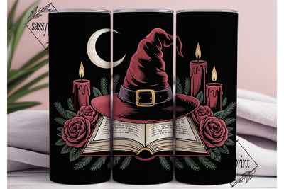 Mystical Witchcraft 20oz Tumbler Wrap Sublimation sassyprint 