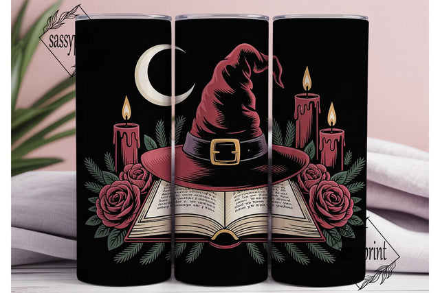 Mystical Witchcraft 20oz Tumbler Wrap Sublimation sassyprint 