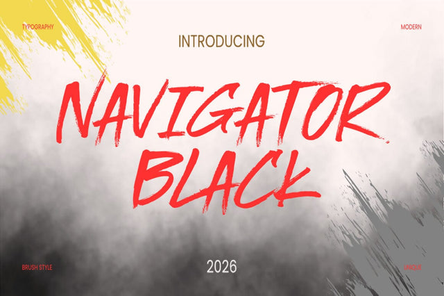 Nafigator Black Font gatype 