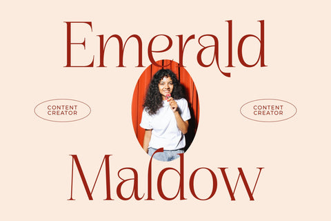 Nagista - Modern Serif Font Font Letterena Studios 