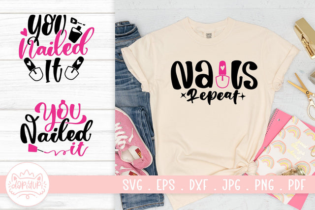 Nail Quotes SVG Cut File SVG dapiyupi store 