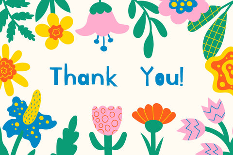 Naive Summer Flowers PNG Clipart Sublimation Rin Green 