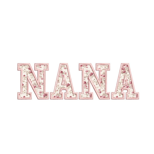 Nana Applique Embroidery Design, 5 sizes, Instant Download Embroidery/Applique DESIGNS Nino Nadaraia 