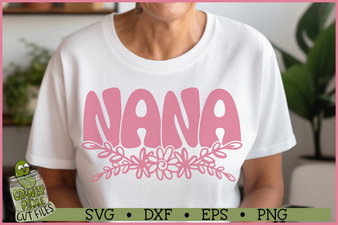Nana Flowers SVG File SVG Crunchy Pickle 