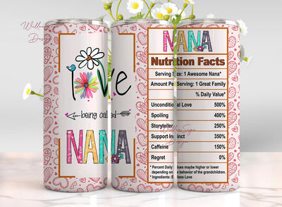 Nana Gifts From Grandchildren, Granddaughter Sublimation WillowSageDesign 