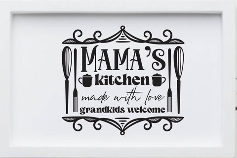 Nana s kitchen made with love grandkids welcome SVG Angelina750 
