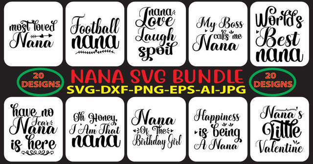 NANA-SVG-BUNDLE SVG Syaman 