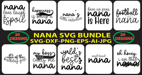 NANA-SVG-BUNDLE SVG Syaman 