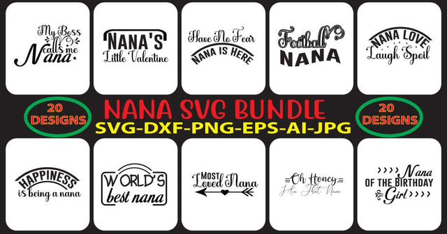 NANA-SVG-BUNDLE SVG Syaman 