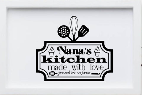 Nanas kitchen made with love grandkids welcome SVG Angelina750 