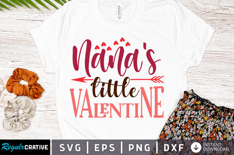 Nanas little valentine svg Design SVG Regulrcrative 