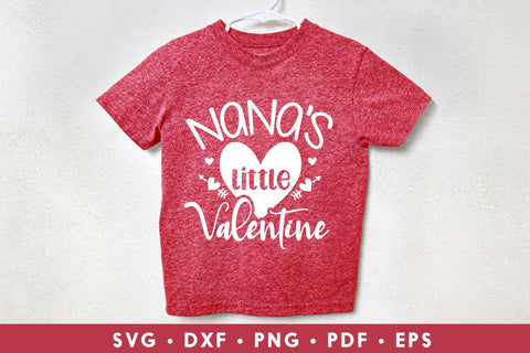 Nanas Little Valentine, Valentines Kids SVG SVG CraftLabSVG 