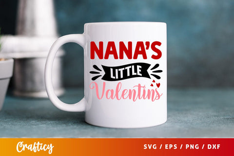 Nanas Little Valentines SVG Design SVG Designangry 