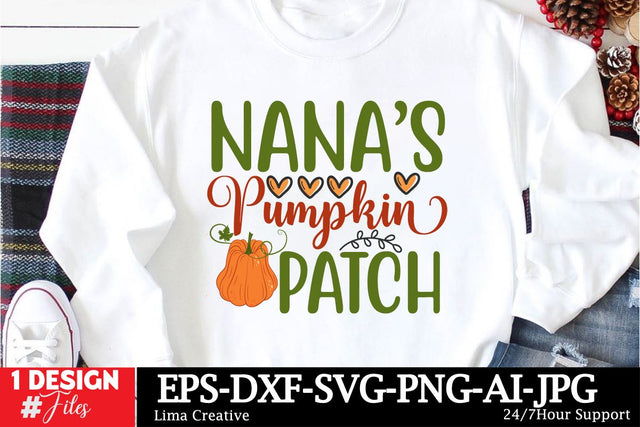 Nanas Pumpkin Patch SVG Cut File, Autumn Sublimation PNG, Autumn SVG quotes, Autumn T-shirt Design, Fall SVG Cut File, Fall Sublimation SVG Insomnia Std 