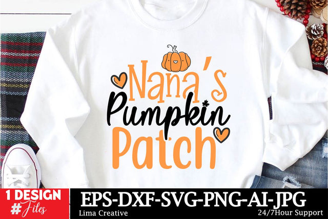 Nanas Pumpkin Patch SVG Cut File, Autumn Sublimation PNG, Autumn SVG quotes, Autumn T-shirt Design, Fall SVG Cut File, Fall Sublimation SVG Insomnia Std 