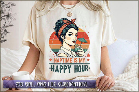 Naptime is my happy hour Sublimation Sublimation Shetara Begum 