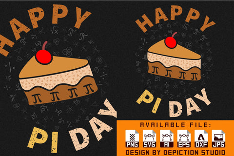 National Pie Day T-Shirt, Pie Day Typography T-Shirt Print Template Sketch DESIGN Depiction Studio 