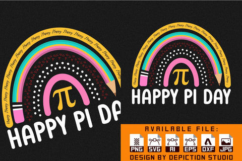 National Pie Day T-Shirt, Pie Day Typography T-Shirt Print Template Sketch DESIGN Depiction Studio 