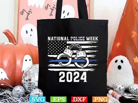 National Police Week 2024 Shirt, Police Svg, Back the Blue Svg, Thin Blue Line Svg, Police Officer Svg, Police Wife Svg, Distressed Flag SVG Creativeart88 