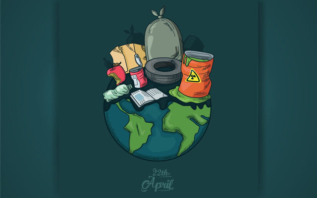 National Pollution Prevention Day: Awareness Campaign About Factory, Forest, or Vehicle Tire Issues in Hand-Drawn Cartoon Flat Illustration Template SVG naemmiah021 