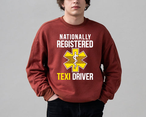 Nationally Registered Taxi Driver Funny EMS EMT Svg Png, First Responder Gift, EMT Star of Life, Svg Files for Cricut Silhouette SVG DesignDestine 