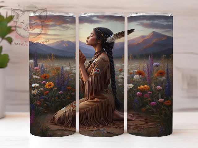 Native American Heritage Tumbler Wrap, Heritage Month Tumbler, Indigenous Pride Sublimation, Tribal Pattern Cup, Cultural Celebration Drinkware, Native American Mug, Heritage Digital Design Sublimation Lara' s Designs 