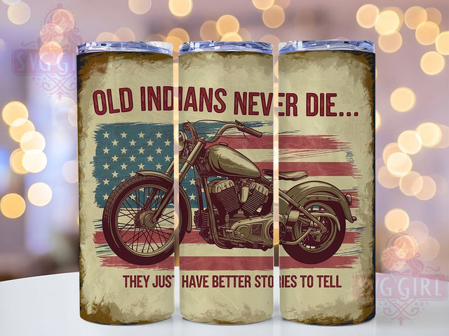 Native American Patriotic Warrior Tumbler, Patriotic Indian Tumbler, 20oz Sublimation Wrap, Tribal Heritage Tumbler, American Flag Tumbler, Warrior Spirit Tumbler, Digital Download Tumbler Sublimation SvggirlplusArt 