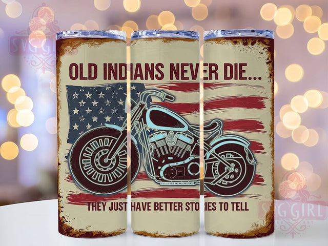 Native American Patriotic Warrior Tumbler, Patriotic Indian Tumbler, 20oz Sublimation Wrap, Tribal Heritage Tumbler, American Flag Tumbler, Warrior Spirit Tumbler, Digital Download Tumbler Sublimation SvggirlplusArt 