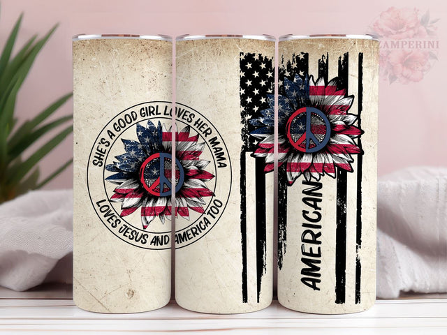 Native American Tumbler, Sunflower Flag Size 20 Oz Coffee Tumbler, Straight & Tapered Tumbler Wrap, Instant Digital Download Sublimation Li Zamperini 