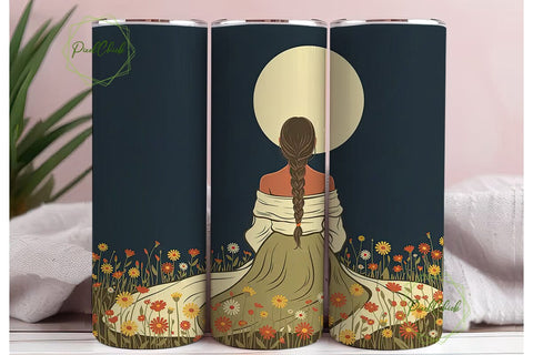 Native Pride 20oz Tumbler Wrap Sublimation PixelChick 