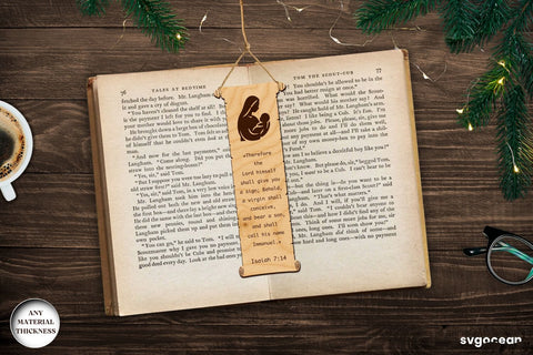 Nativity Bookmarks SVG Bundle SVG SvgOcean 