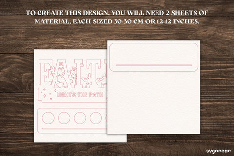 Nativity Candle Holder SVG Bundle SVG SvgOcean 