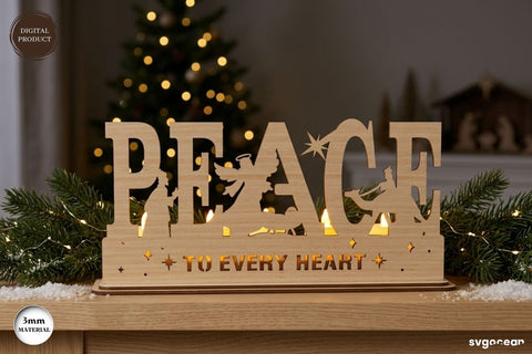 Nativity Candle Holder SVG Bundle SVG SvgOcean 