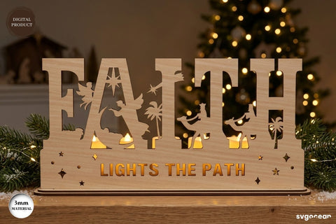 Nativity Candle Holder SVG Bundle SVG SvgOcean 