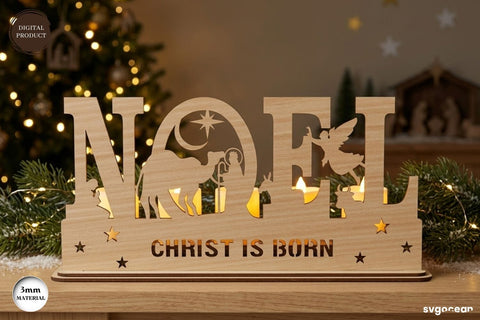Nativity Candle Holder SVG Bundle SVG SvgOcean 