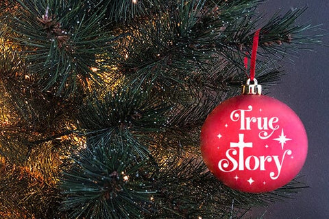 Nativity Christmas Svg Bundle, Christian Round Ornaments SVG Crafty Ideas 