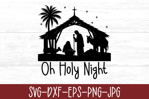 Nativity Christmas Svg Bundle. Christian Round Ornaments, SVG, Dxf, Png, Jpg, Eps, Pdf, Nativity Christmas Ornament Svg Bundle Christmas Svg SVG Crafty Ideas 