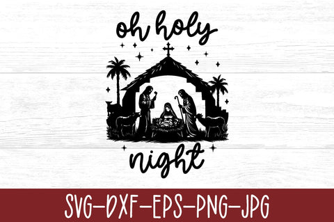 Nativity Christmas Svg Bundle. Christian Round Ornaments, SVG, Dxf, Png, Jpg, Eps, Pdf, Nativity Christmas Ornament Svg Bundle Christmas Svg SVG Crafty Ideas 