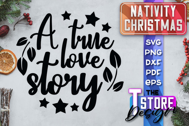 Nativity Christmas SVG | Christmas Design | Christian Round Ornaments | SVG File SVG The T Store Design 