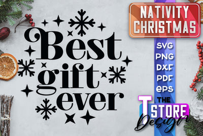 Nativity Christmas SVG | Christmas Design | Christian Round Ornaments | SVG File SVG The T Store Design 