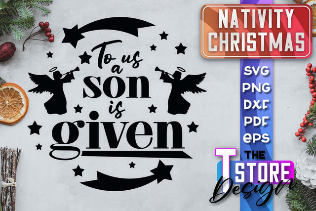 Nativity Christmas SVG | Christmas Design | Christian Round Ornaments | SVG File SVG The T Store Design 